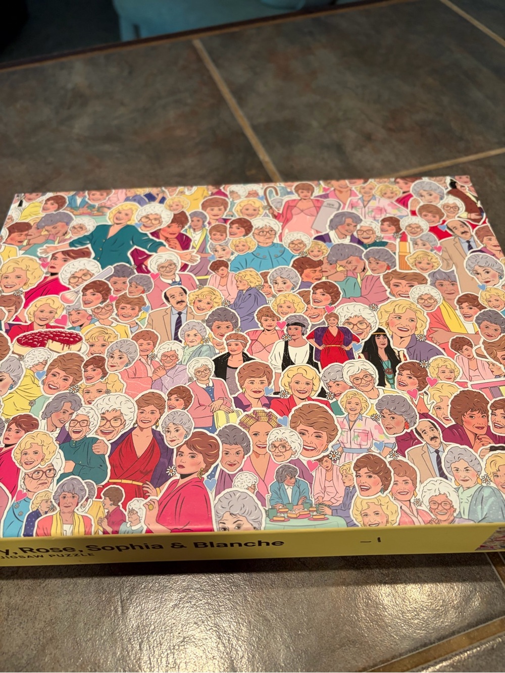 Golden Girls Collectible Jigsaw Puzzle - Multicolor, 500 pieces